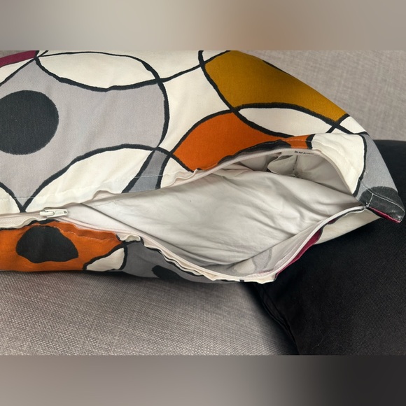 IKEA Dvargpalm Pillow Circles Multicolor MCM Abstract Boho COVER ONLY #0919242 - Picture 7 of 11